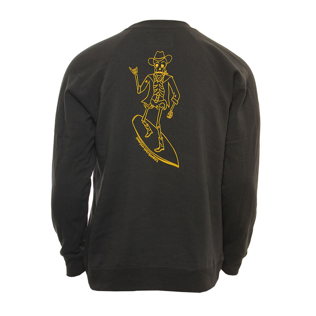 Hansen Mens Sweatshirt Shaka Skeleton
