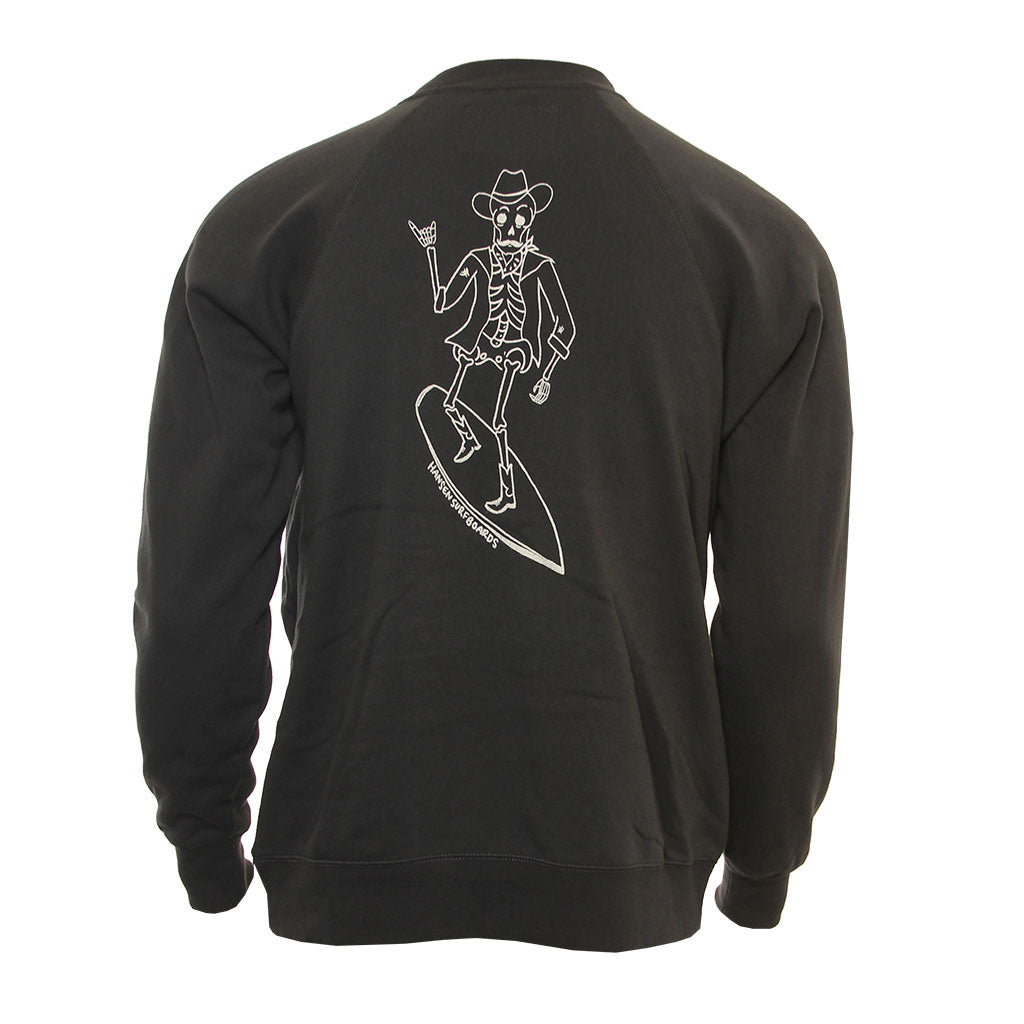 Hansen Mens Sweatshirt Shaka Skeleton