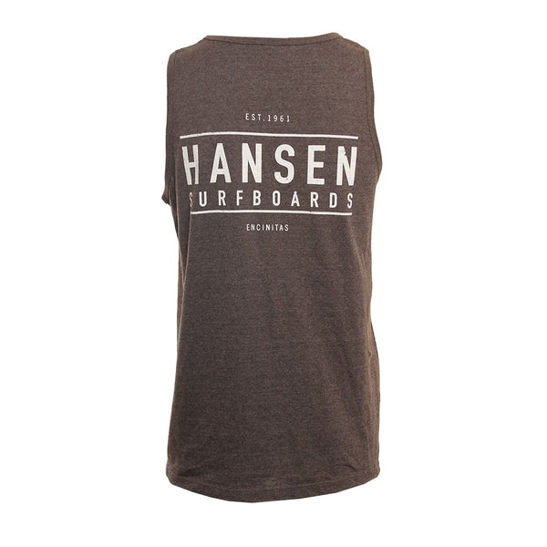 Hansen Mens Tank Top Box Corp