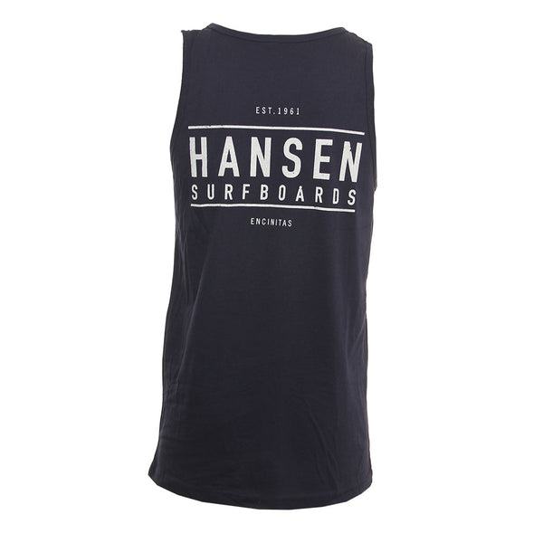 Hansen Mens Tank Top Box Corp