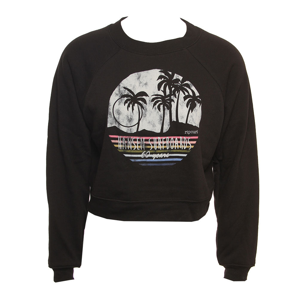 Hansen x Rip Curl Womens Sweatshirt Hansen Anniversary
