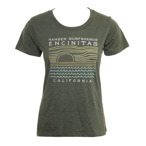 Hansen Womens Shirt Crayons Scoop