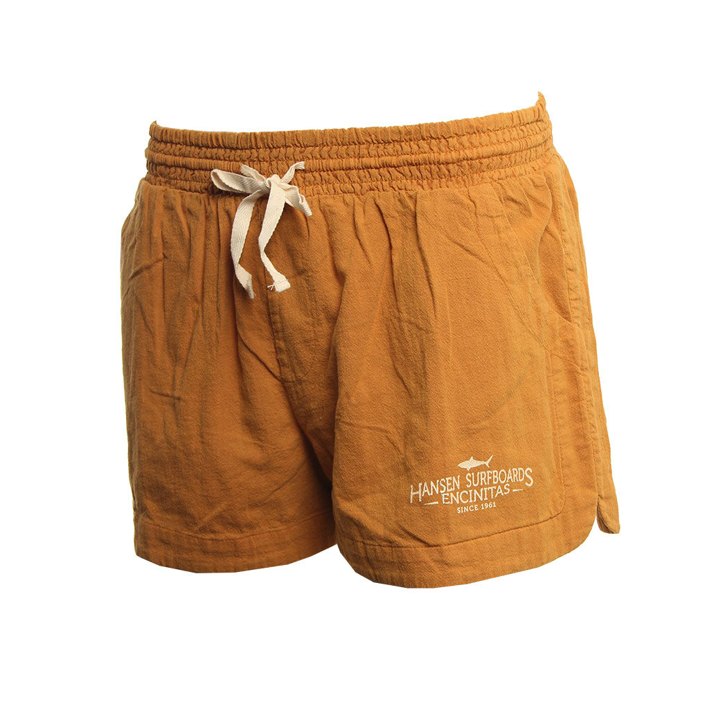 Hansen Womens Shorts Dry Goods Gauze