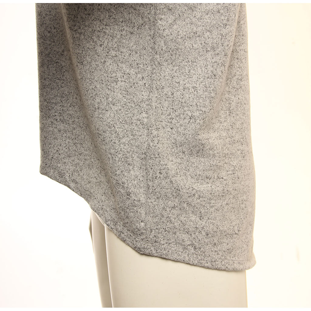 Hansen Womens Sweatshirt Crystal Clear Fuzzy Hoody