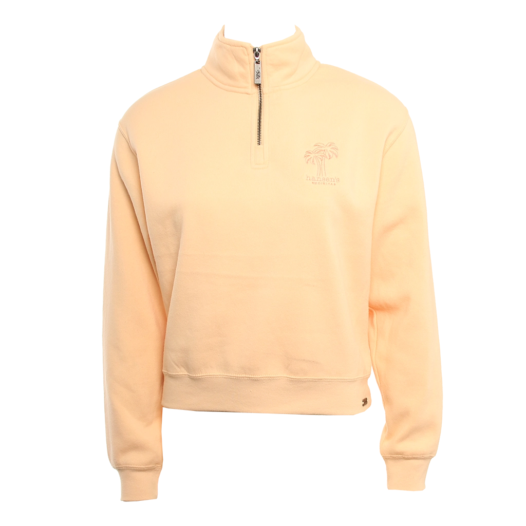 Hansen Womens Sweatshirt Fancy Free 1/4 Zip