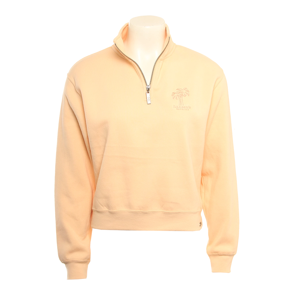 Hansen Womens Sweatshirt Fancy Free 1/4 Zip
