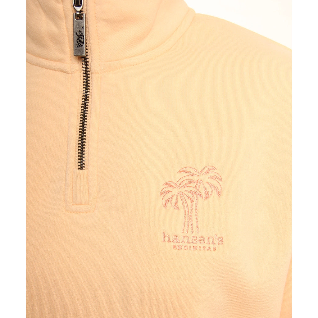 Hansen Womens Sweatshirt Fancy Free 1/4 Zip