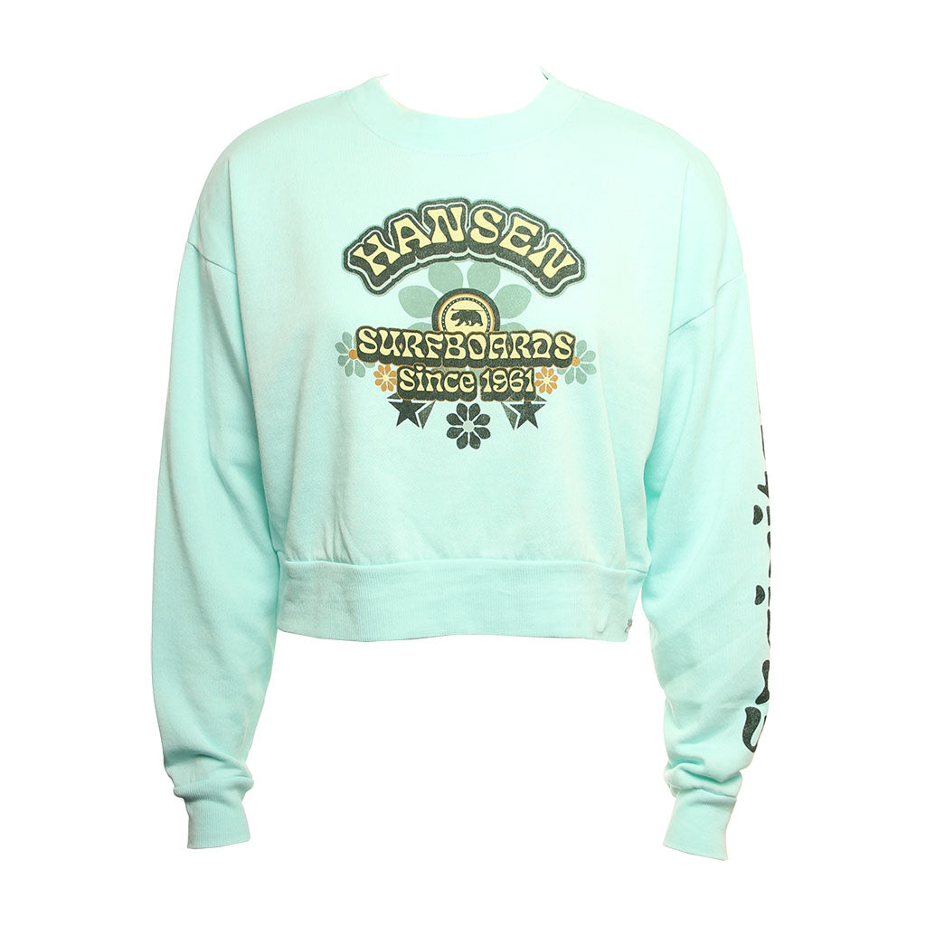 Hansen Womens Sweatshirt Icarus Smock Neck