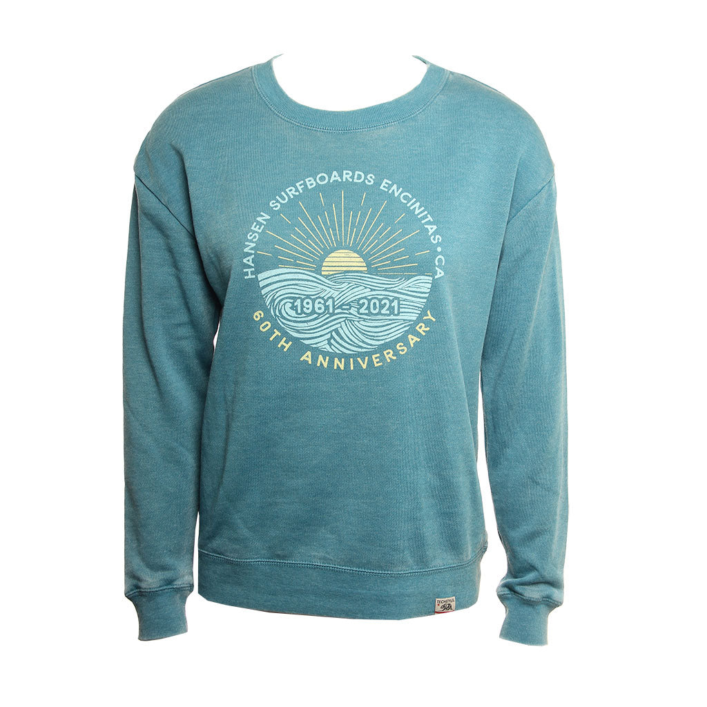 Hansen Womens Sweatshirt 60th Anniversary O And O Crew