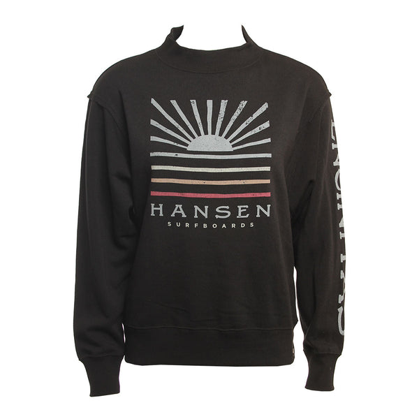 Hansen Womens Sweatshirt Risin Sun Crew