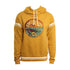 Hansen Womens Sweatshirt Wave Badge Sporty Hood