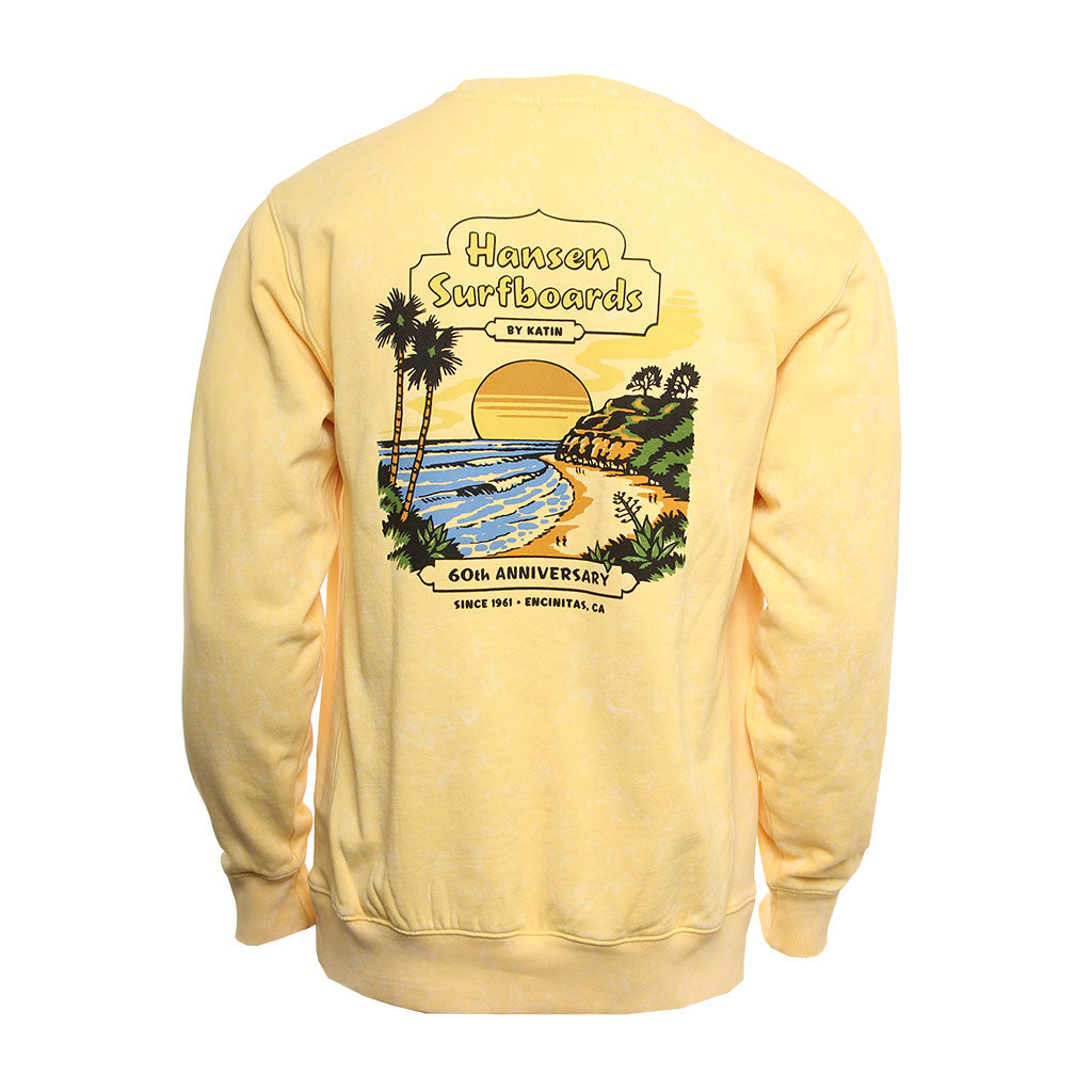 Hansen X Katin Mens Sweatshirt Hansen 60th Anniversary Crew