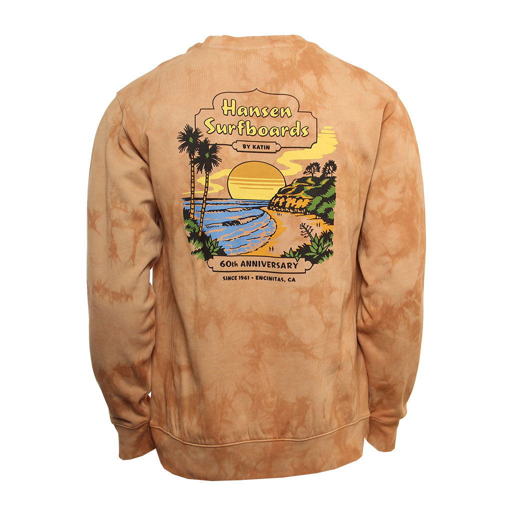 Hansen X Katin Mens Sweatshirt Hansen 60th Anniversary Crew