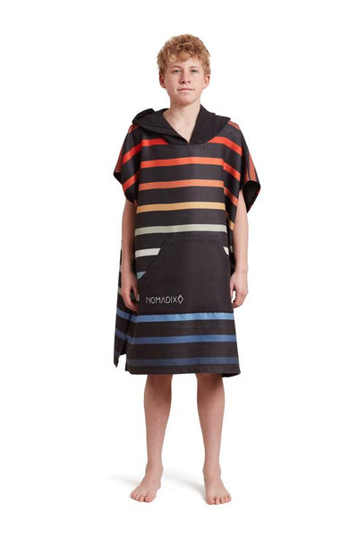 Nomadix Towel Pinstripes Multi Changing Poncho