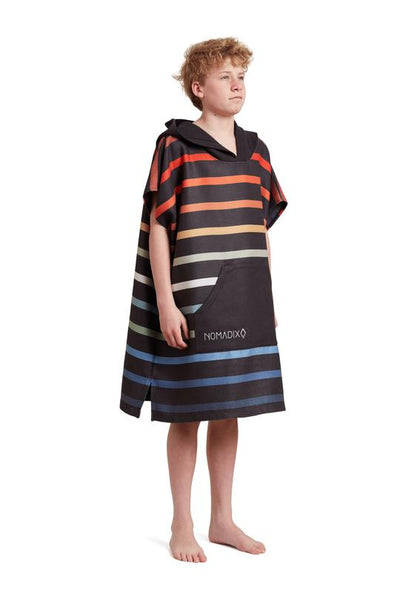 Nomadix Towel Pinstripes Multi Changing Poncho