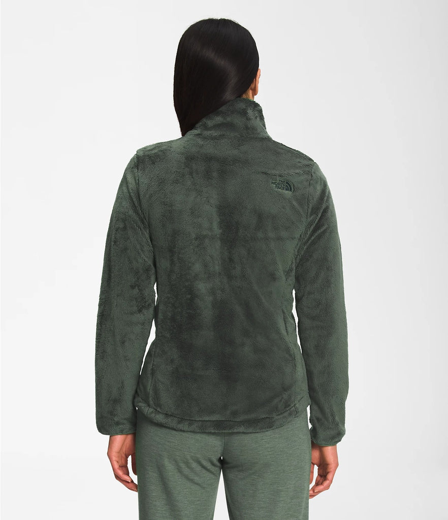 Womens The North Face Osito Full Zip Soft Sweater Fleece Jacket Ponderosa  Green
