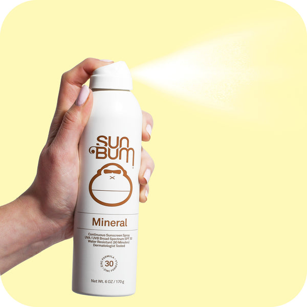 Sun Bum Mineral Sunscreen SPF 30 Spray 6 oz