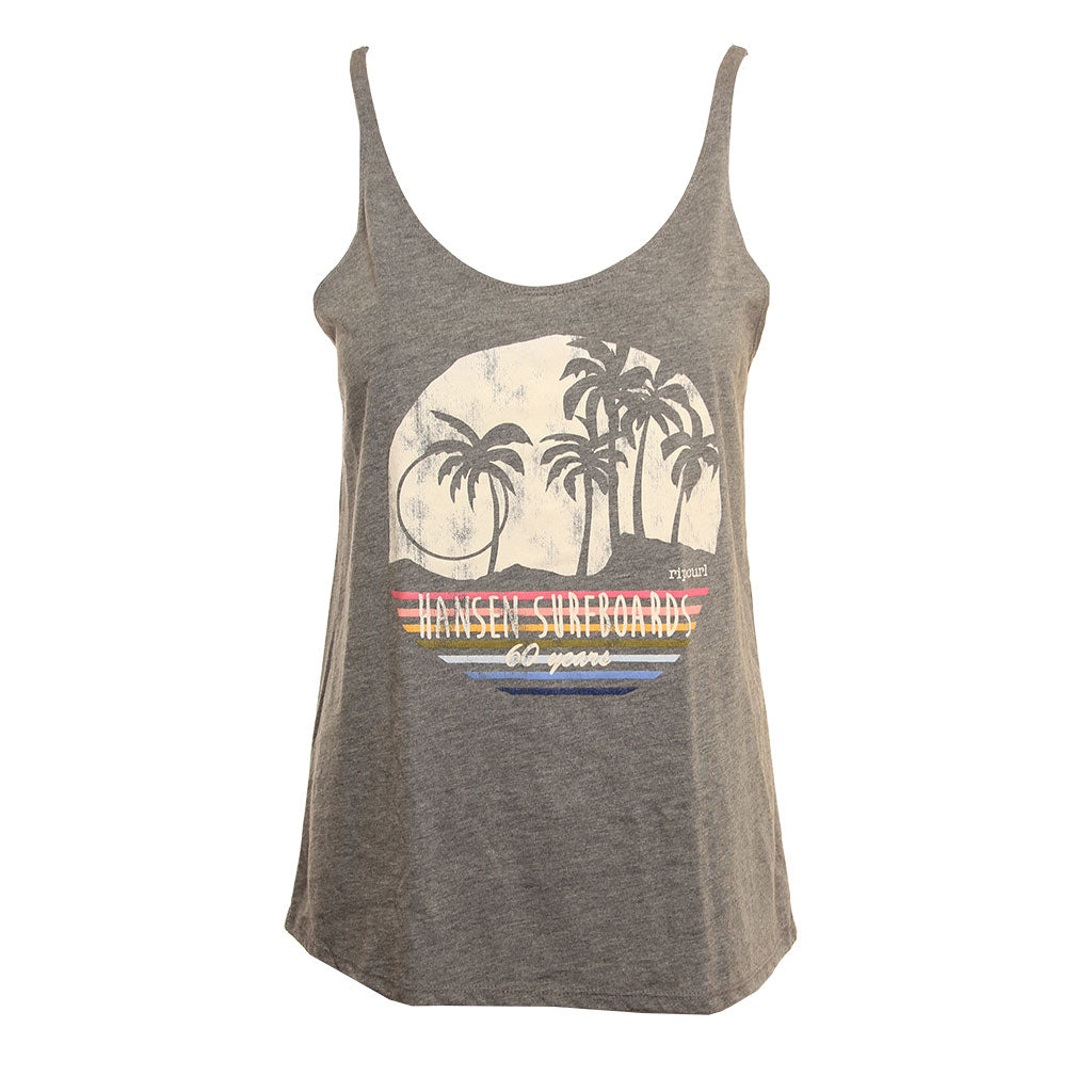 Hansen x Rip Curl Womens Tank Top Hansen Anniversary