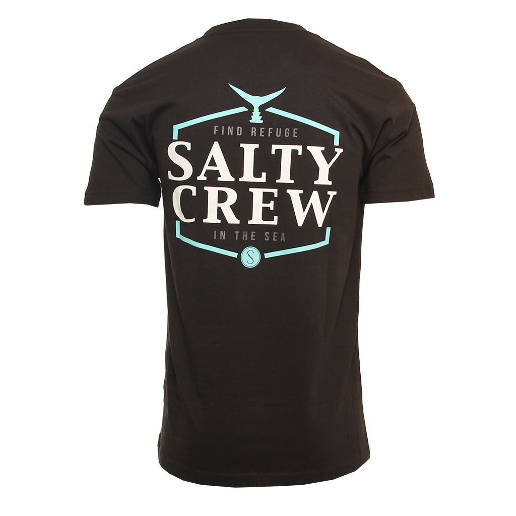 Salty Crew Mens Shirt Skipjack Premium 2XL / Black (BLK)