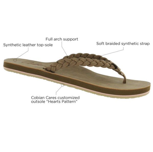 Cobian Womens Sandal Braided Pacifica