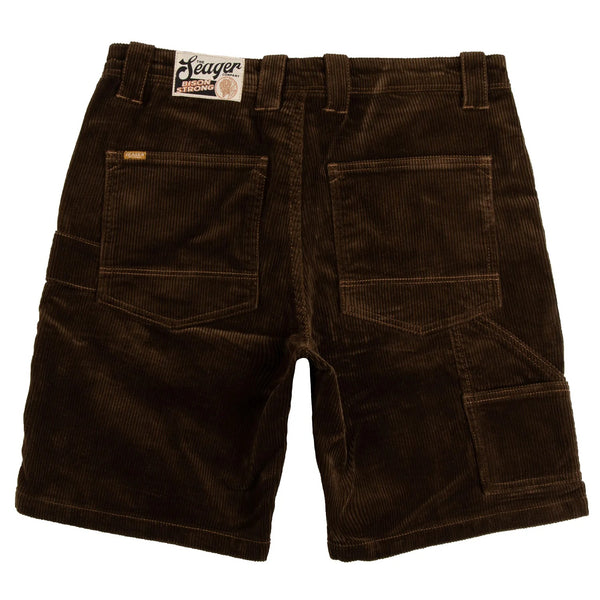 Seager Mens Shorts Bison Corduroy