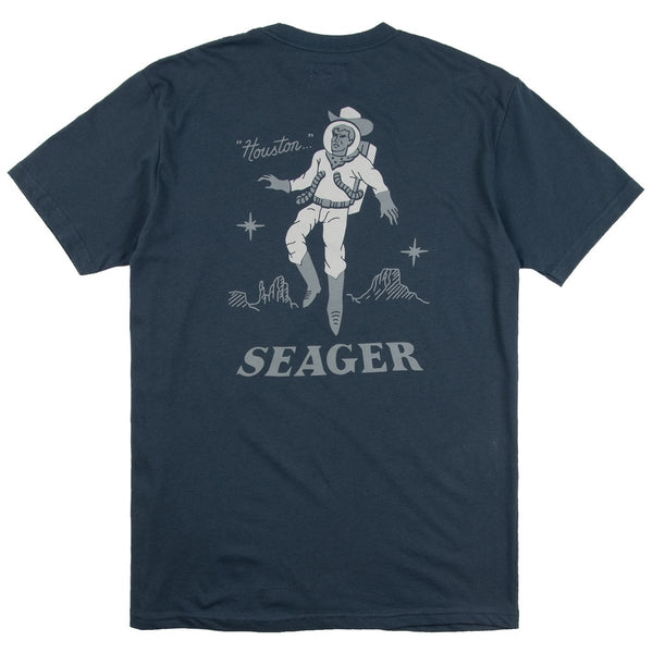 Seager Mens Shirt Space Cowboy Tee