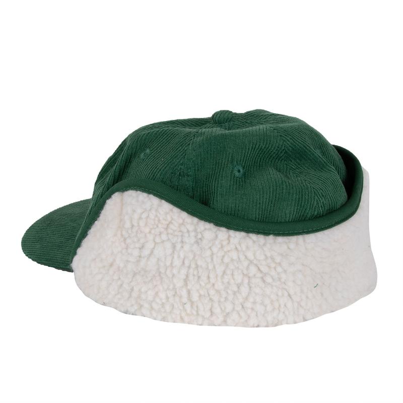 Seager Hat Flapjack Corduroy Ear Flap Cap Khaki