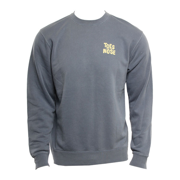 Toes On The Nose Mens Sweatshirt Stacked Crew