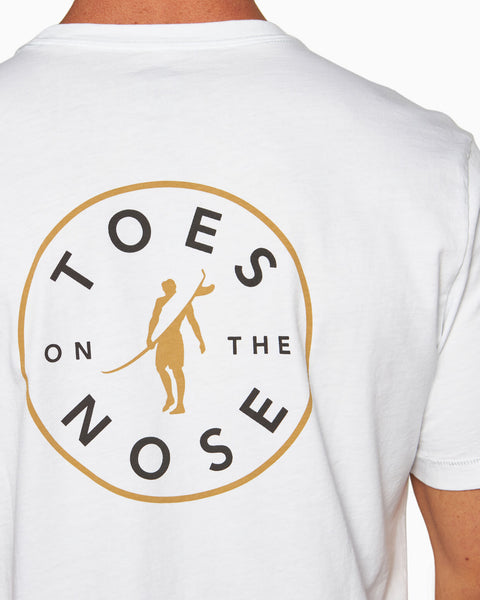 Toes On The Nose Mens Shirt Circle Mark