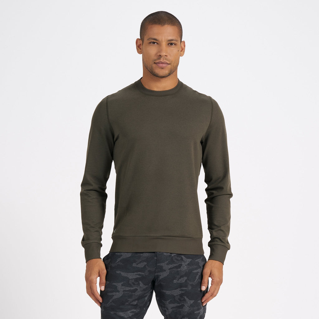 Vuori Mens Sweatshirt Ponto Performance Crew