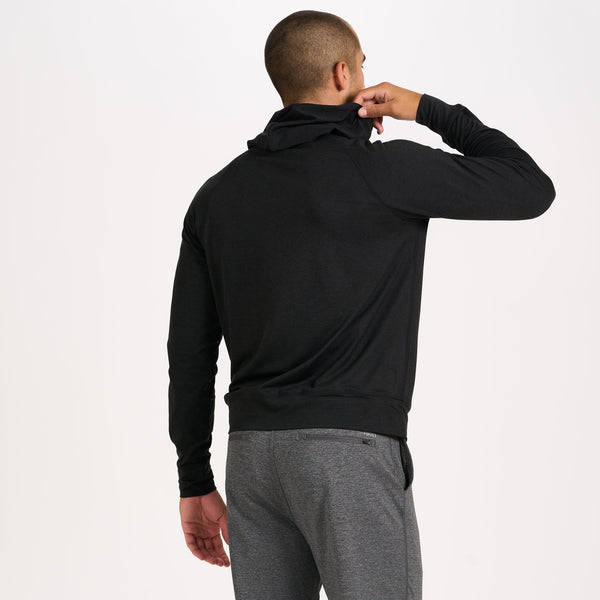 Vuori Mens Sweatshirt Ponto Performance Half Zip Hoodie