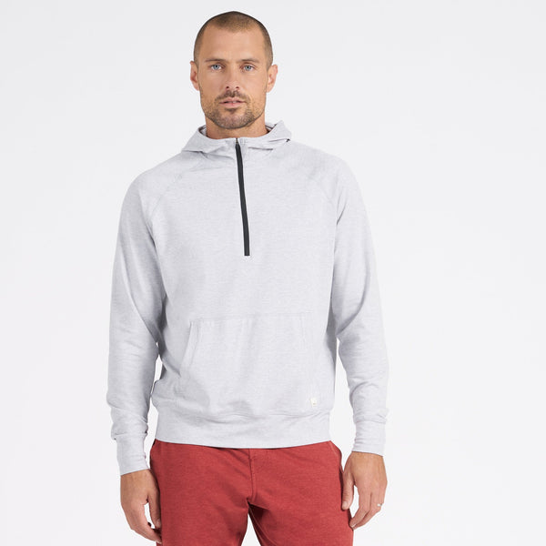 Vuori Mens Sweatshirt Ponto Performance Half Zip Hoodie