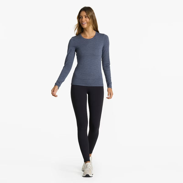 Vuori Womens Shirt Long-Sleeve Lux Crew