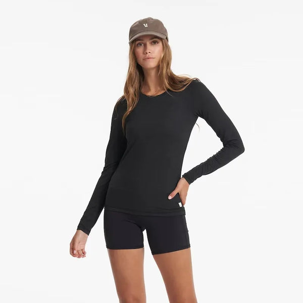 Vuori Womens Shirt Long-Sleeve Lux Crew
