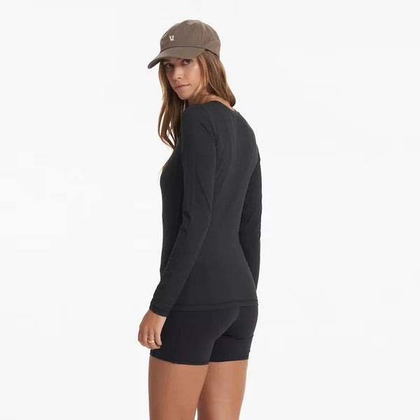 Vuori Womens Shirt Long-Sleeve Lux Crew