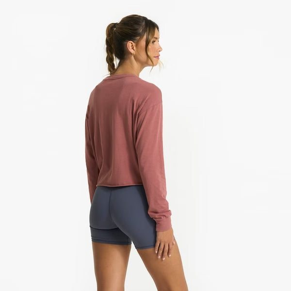 Vuori Womens Shirt Long-Sleeve Coast Tee