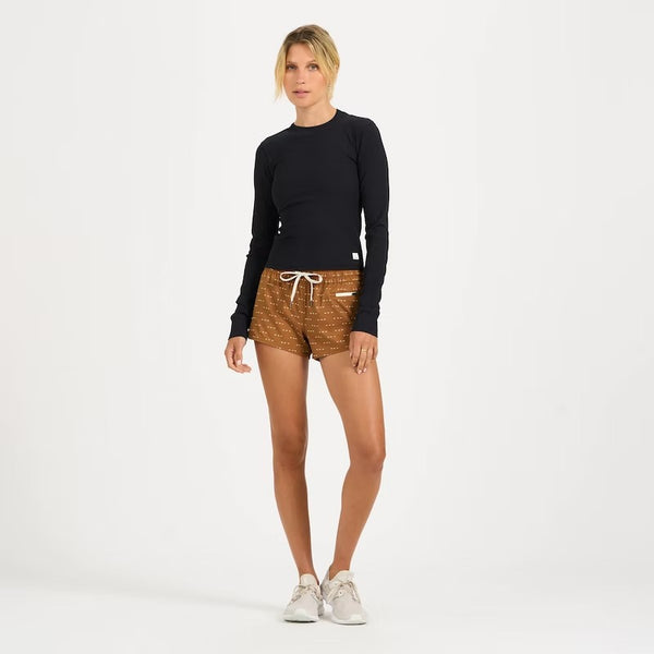 Vuori Womens Shirt Long-Sleeve Mudra Fitted Tee