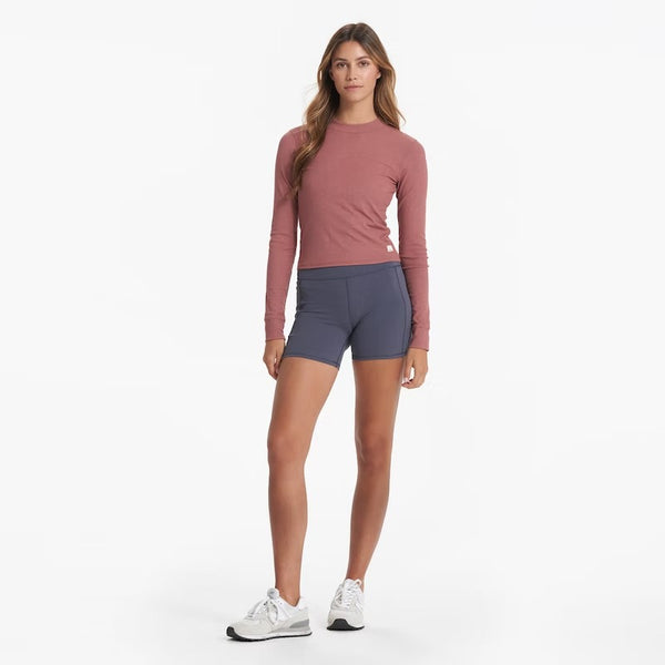Vuori Womens Shirt Long-Sleeve Mudra Fitted Tee