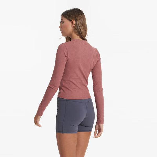 Vuori Womens Shirt Long-Sleeve Mudra Fitted Tee