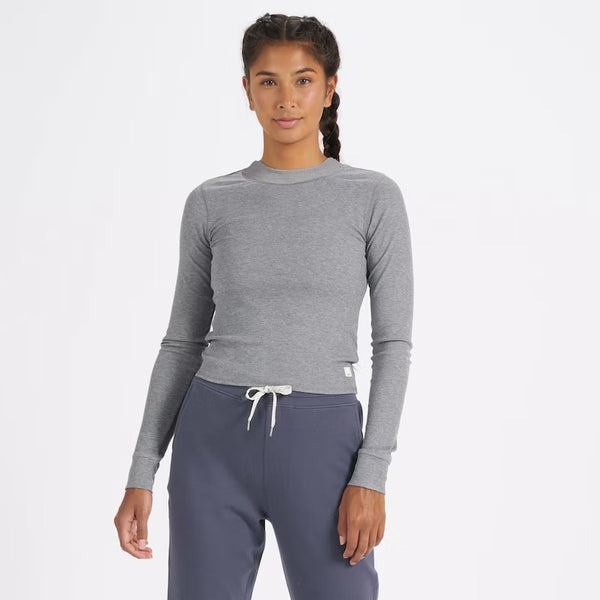 Vuori Womens Shirt Long-Sleeve Mudra Fitted Tee