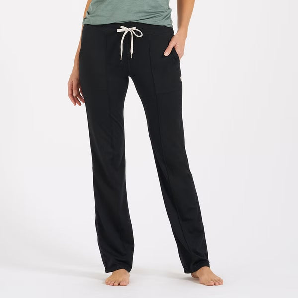Vuori Womens Pants Halo Wide Leg Flare