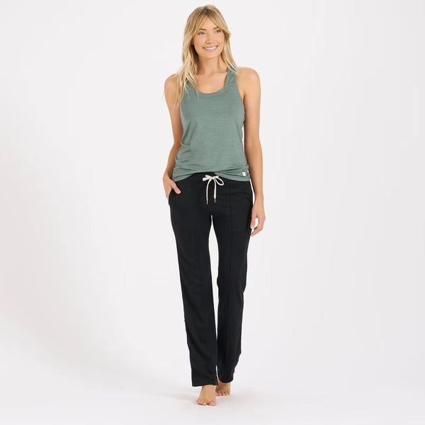 Vuori Womens Pants Halo Wide Leg Flare