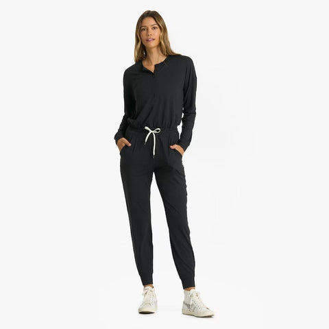 Vuori Womens Jumpsuit Lux Henley