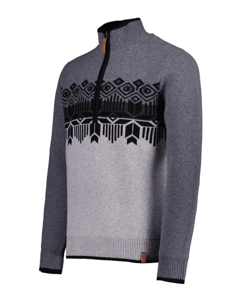 Obermeyer Mens Snow Layers Brady ½ Zip Sweater