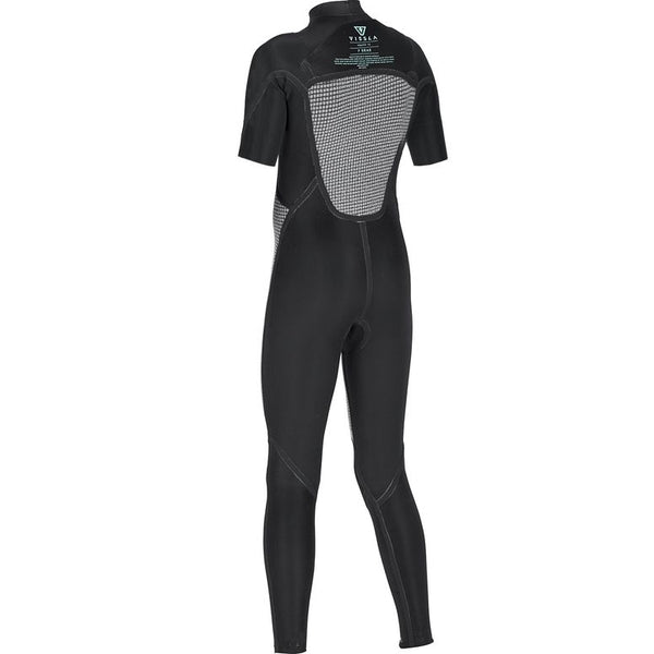 Vissla Boys Wetsuits 7 Seas 2/2mm SS Full Suit Chest-Zip