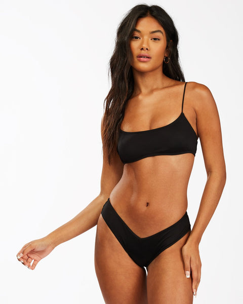 Billabong Womens Bikini Top Sol Searcher Skinny Mini Crop