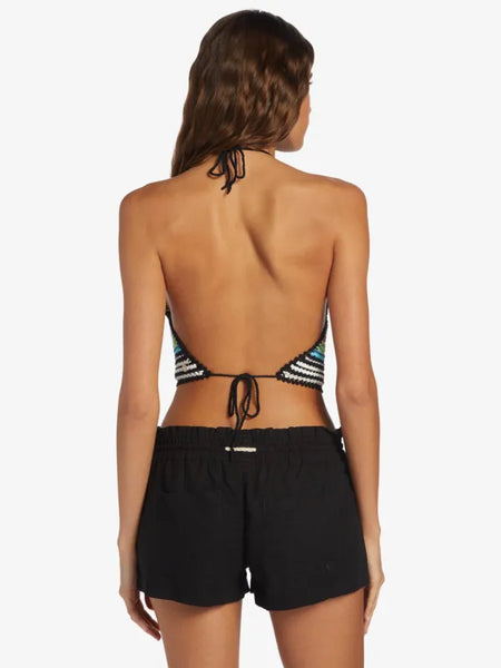 Roxy Womens Tank Top Daydreamer Cropped Knit
