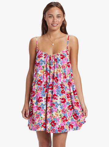 Roxy Womens Dress Summer Adventures Beach Dress