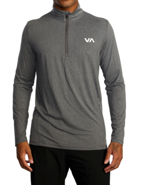 RVCA Mens Shirt Sport Vent Half-Zip Pullover