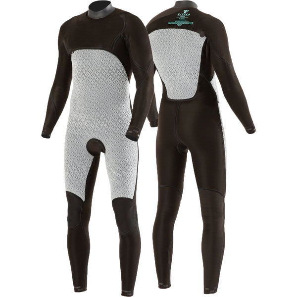 Vissla Mens Wetsuits 7 Seas 4-3 Raditude Full Chest Zip